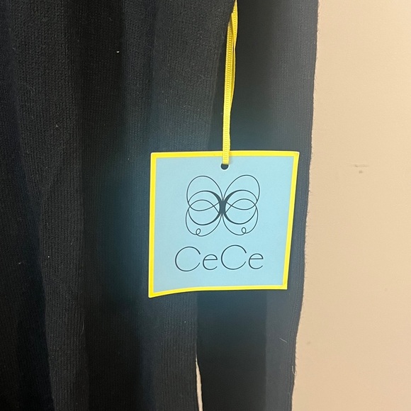 FINAL PRICE NWT CeCe Black Long Sleeve Dress - Picture 4 of 8